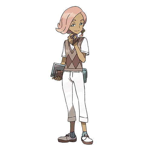 Official artwork and details for two new Pokemon Sun and Moon characters,  Olivia and Ilima | Pokmon Blog