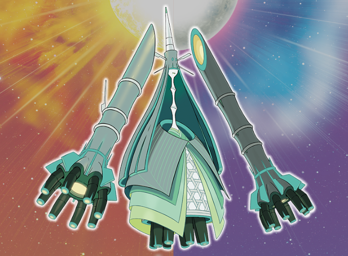 Official artwork for new Pokemon Sun and Moon Ultra Beast UB-04 Blaster ...
