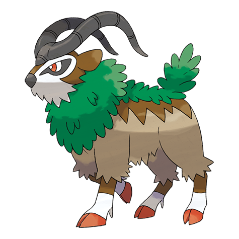 Gogoat, #673 – Mount Pokémon | Pokémon Blog