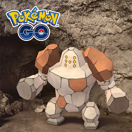 Regirode Official standalone artwork unveiled for the Legendary Pokémon Regirock ...