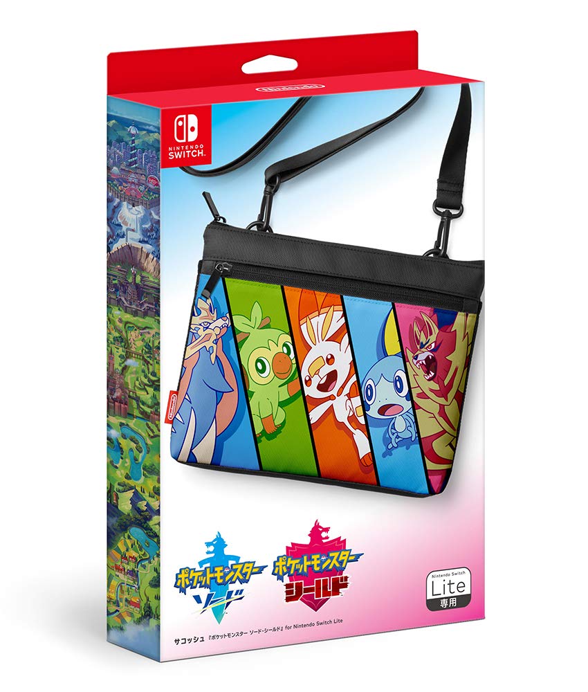 Official Pokémon Sword and Shield bag revealed for Nintendo Switch Lite ...