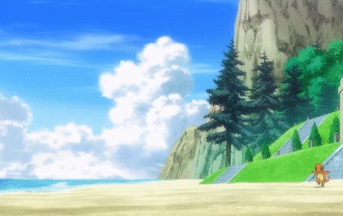 Pokémon GIF: Charmander is running by your timeline to say hi ...