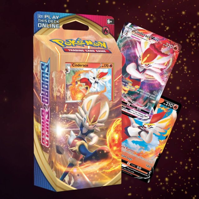 Video: Turn up the heat with Cinderace V and Cinderace VMAX from the Pokmon TCG Sword & Shield Cinderace theme deck | Pokmon Blog Video: Turn up the heat with Cinderace V and Cinderace VMAX from the Pokmon TCG Sword & Shield Cinderace theme deck | Pokmon Blog