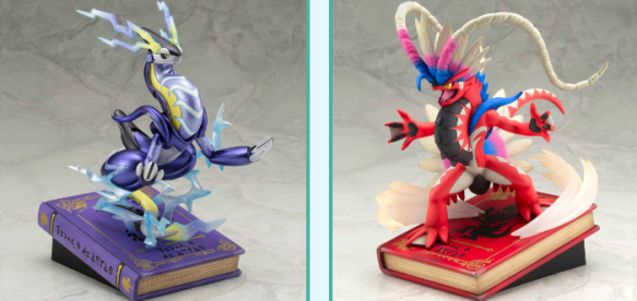 New Miraidon and Koraidon Kotobukiya figures now available to