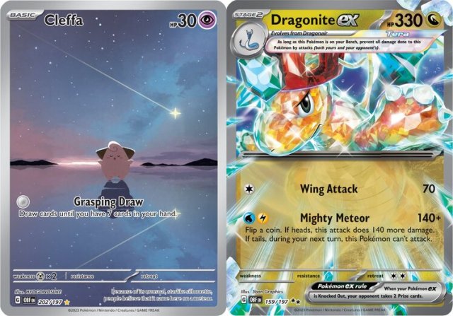 First look at Cleffa, Dragonite ex, Gloom and Togekiss cards in the new Pokmon  TCG: Scarlet & VioletObsidian Flames expansion, which launches worldwide  August 11 | Pokmon Blog