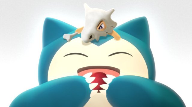 Video: Cubone follows seemingly familiar footsteps to Snorlax