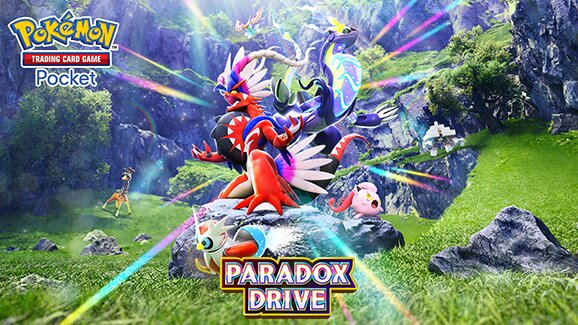 새로운 포켓몬 TCG 포켓 패러독스 드라이브 확장팩은 5월 27일 오후 6시 (태평양 표준시 기준) 에 출시되며, 패러독스 포켓몬, 코라이돈 ex, 미라이돈 ex, 아이언 번들 ex, 레이징 볼트, 튜로 교수 및 사다 교수 서포터 카드 등의 데뷔를 특징으로 합니다.