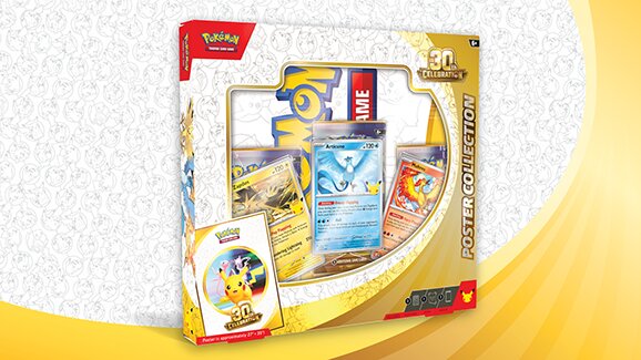 Pokémon TCG : 30th Celebration Poster Collection révélé et sortira le 16 septembre au Pokémon Center et dans certains magasins
