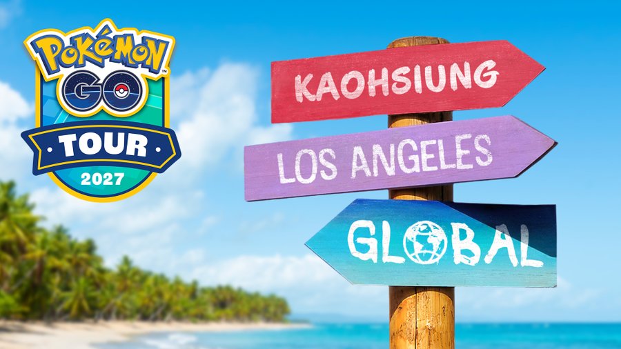 Pokémon GO Tour 2027 will celebrate Alola in Kaohsiung, Los Angeles and worldwide